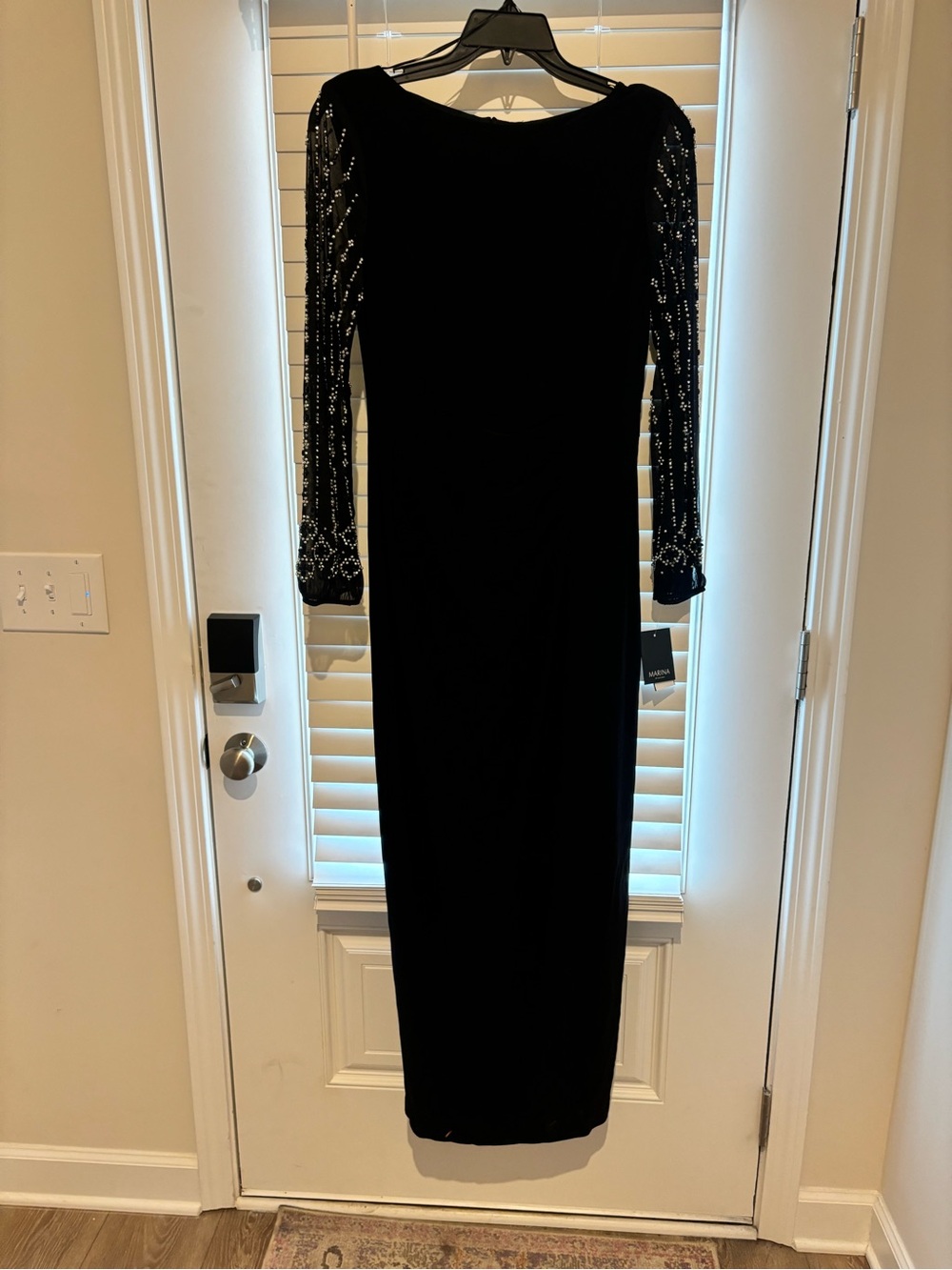 NWT Marina Formal Black Dress